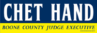 Chet Hand | Boone County Commissioner