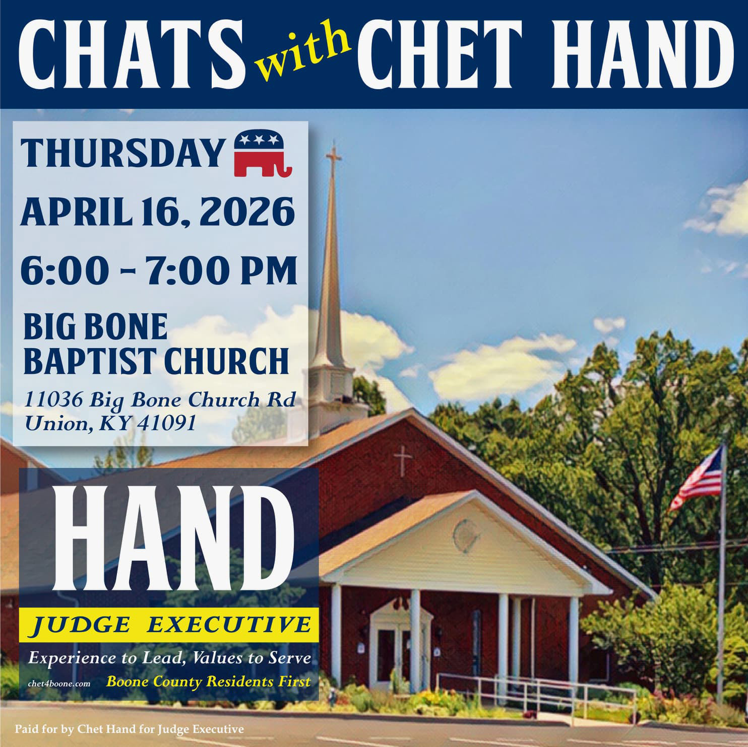 Chats with Chet April 16